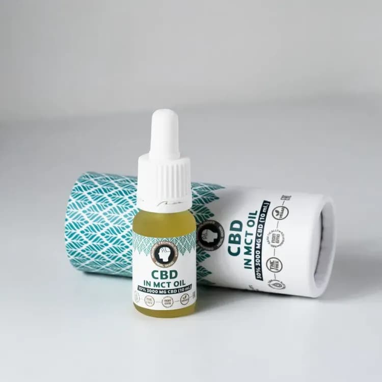 Масло MCT 3000 mg 30% CBD 10мл. HealGood image 1